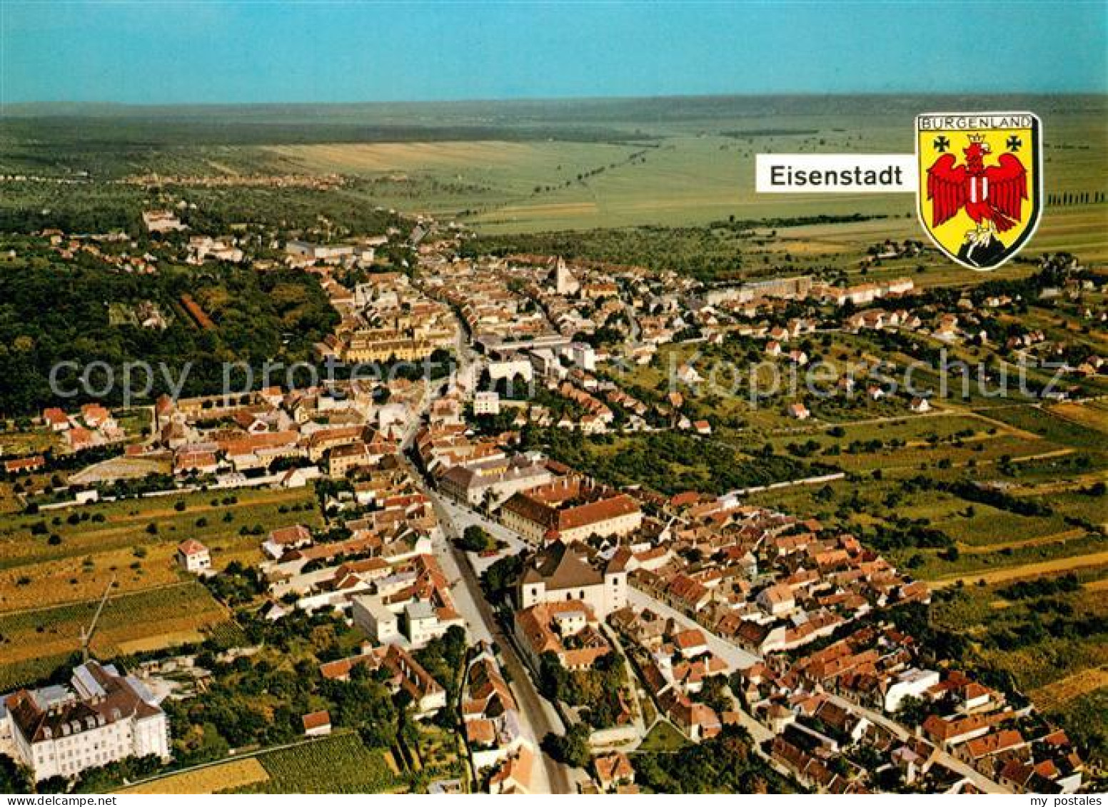 73587451 Eisenstadt Fliegeraufnahme  Eisenstadt - Altri & Non Classificati