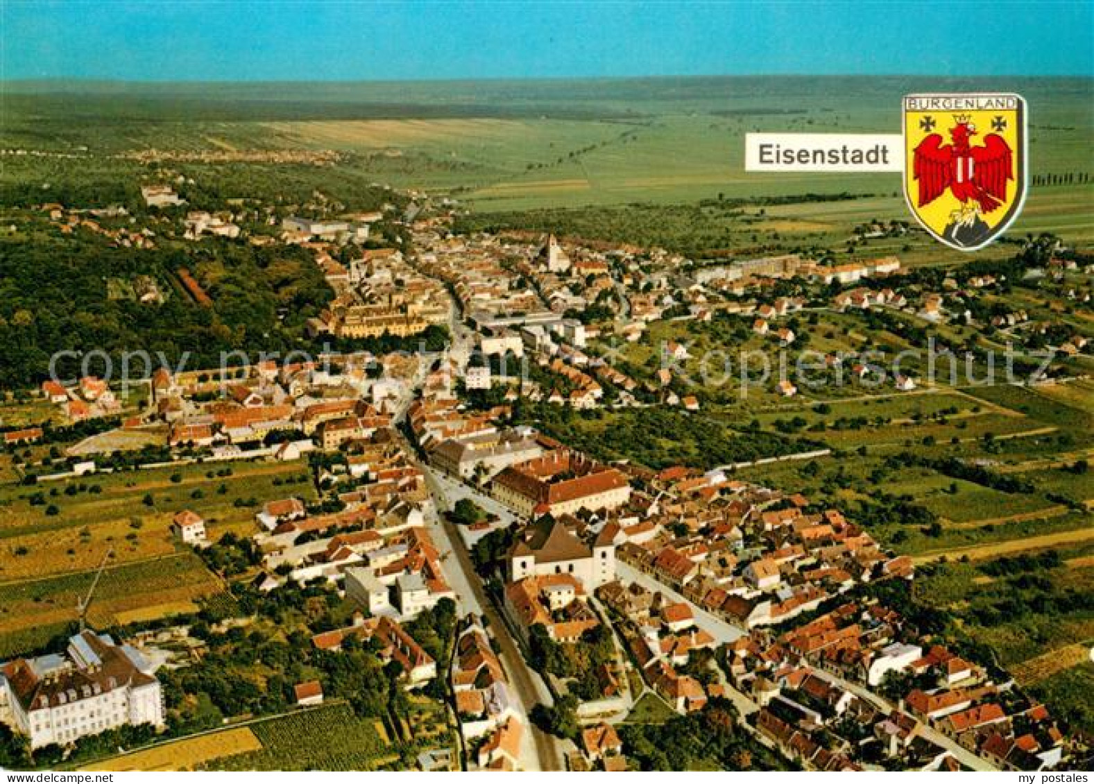 73587447 Eisenstadt Fliegeraufnahme  Eisenstadt - Altri & Non Classificati