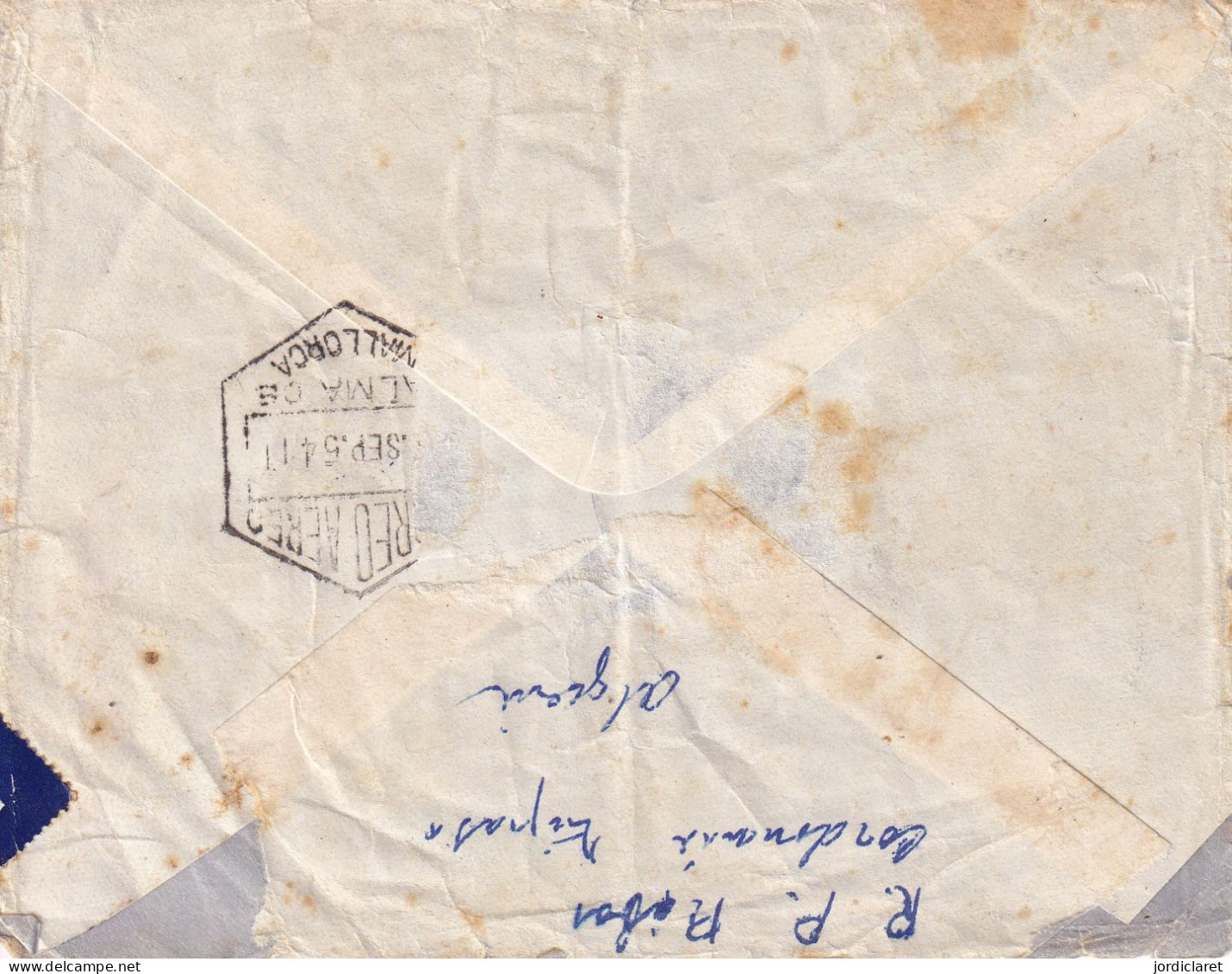 LETTRE 1954 RECOMANDEE TIPASA - Cartas & Documentos