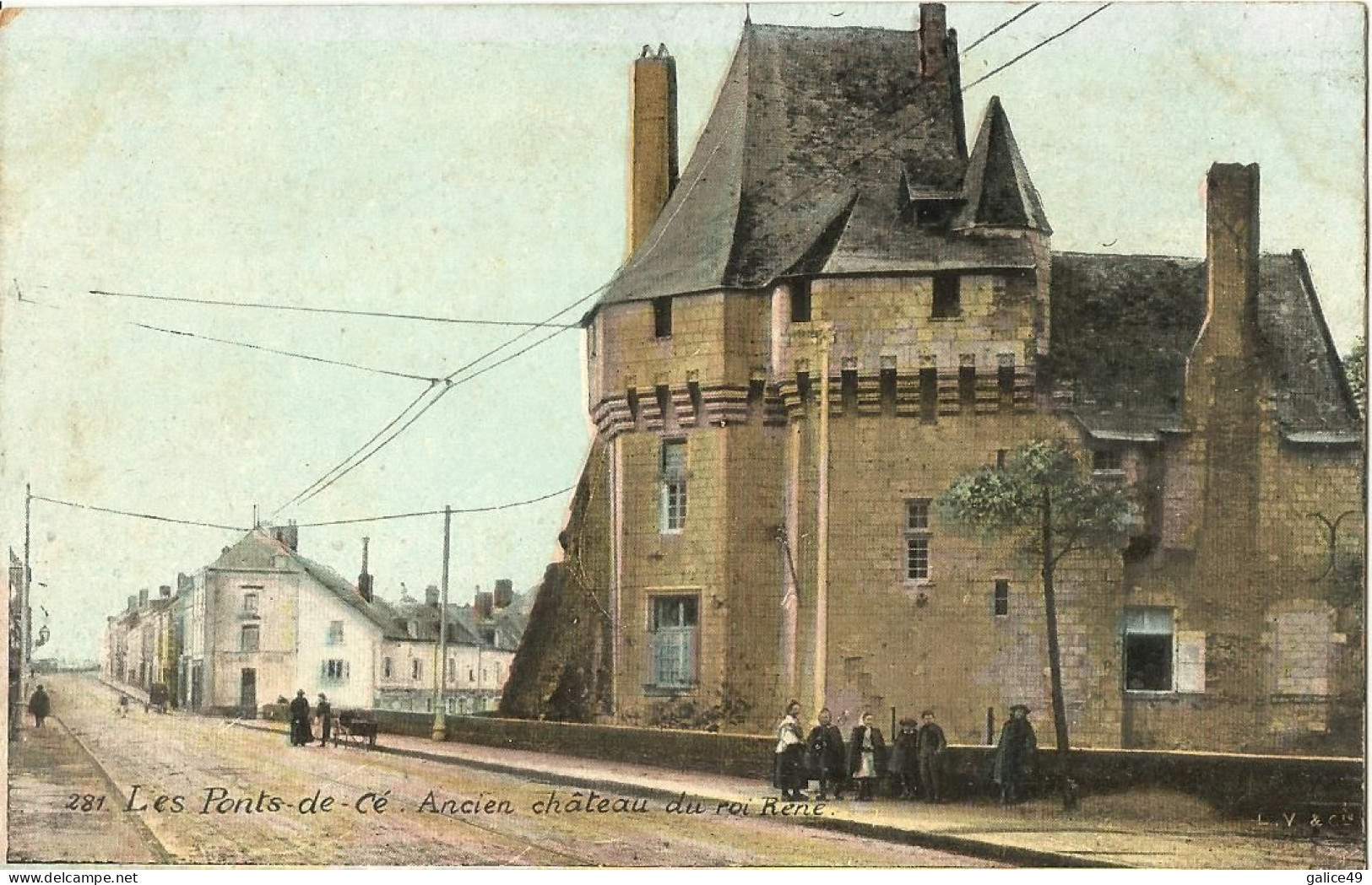 1700 CPA Les Ponts De Cé - Château Du Roi René - Les Ponts De Ce