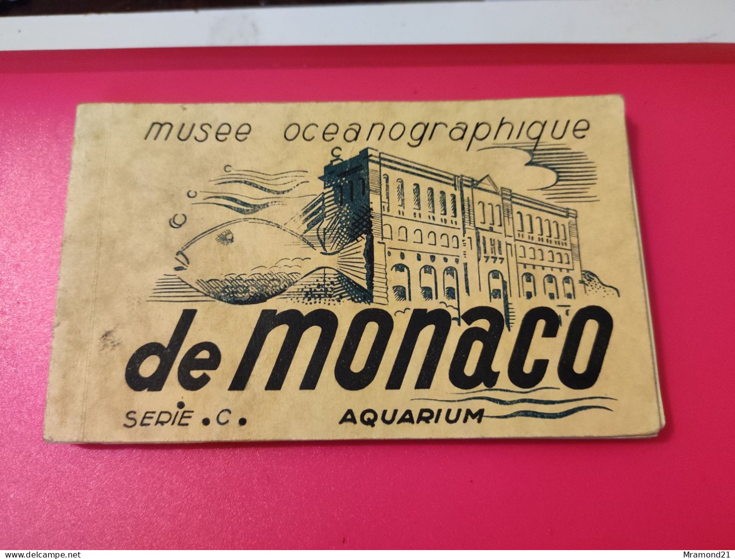 CPA Carnet De 20 Cartes Des Espèces Aquatiques - Musée Océanographique