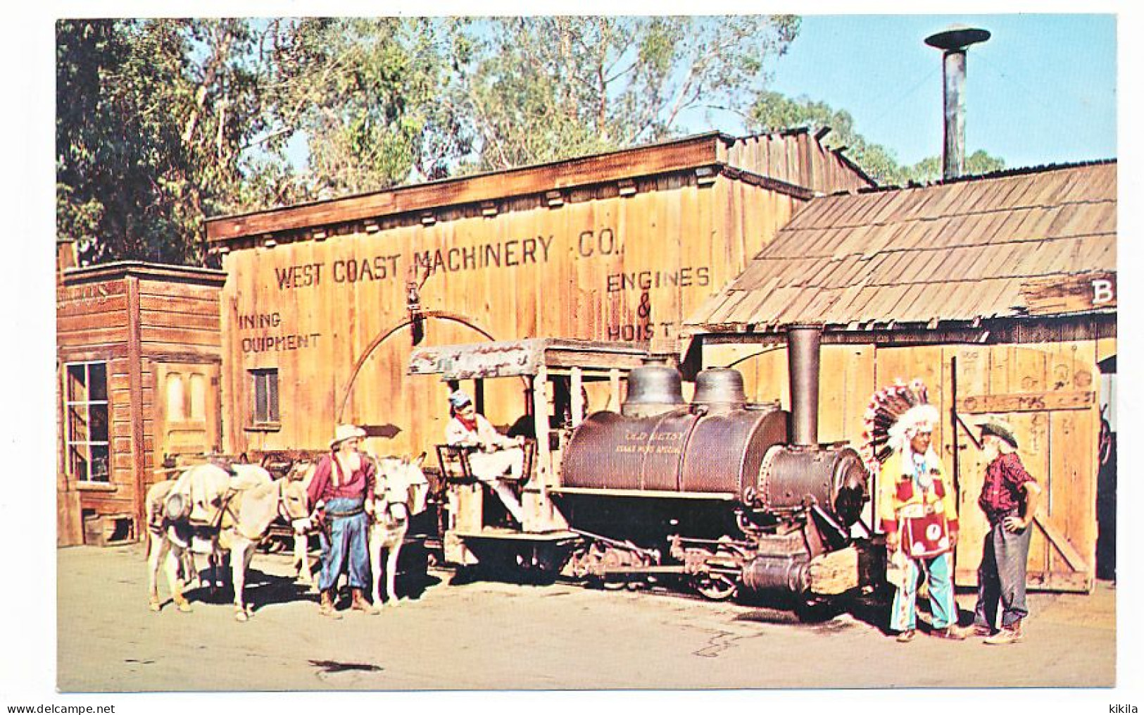 CPSM 9 X 14 Etats Unis USA (130) California Old Betsy Knott's Berry Farm & Ghost Town  Buena Park* - Otros & Sin Clasificación