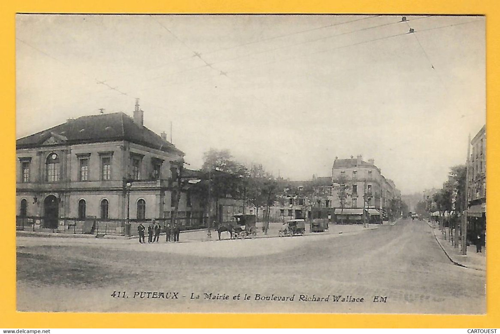 CPA PUTEAUX - Boulevard Richard Wallace - - Puteaux