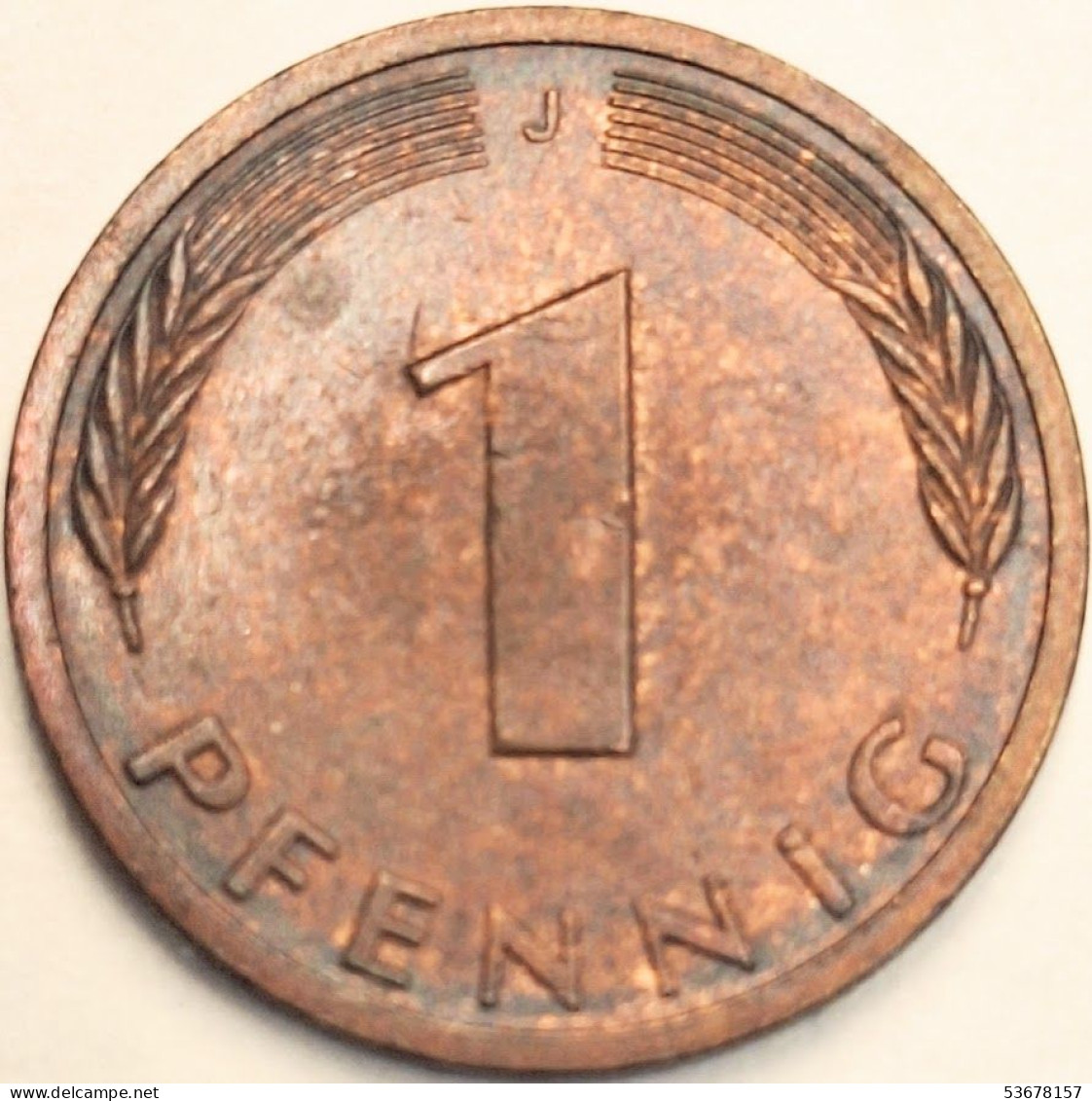 Germany Federal Republic - Pfennig 1981 J, KM# 105 (#4485) - 1 Pfennig
