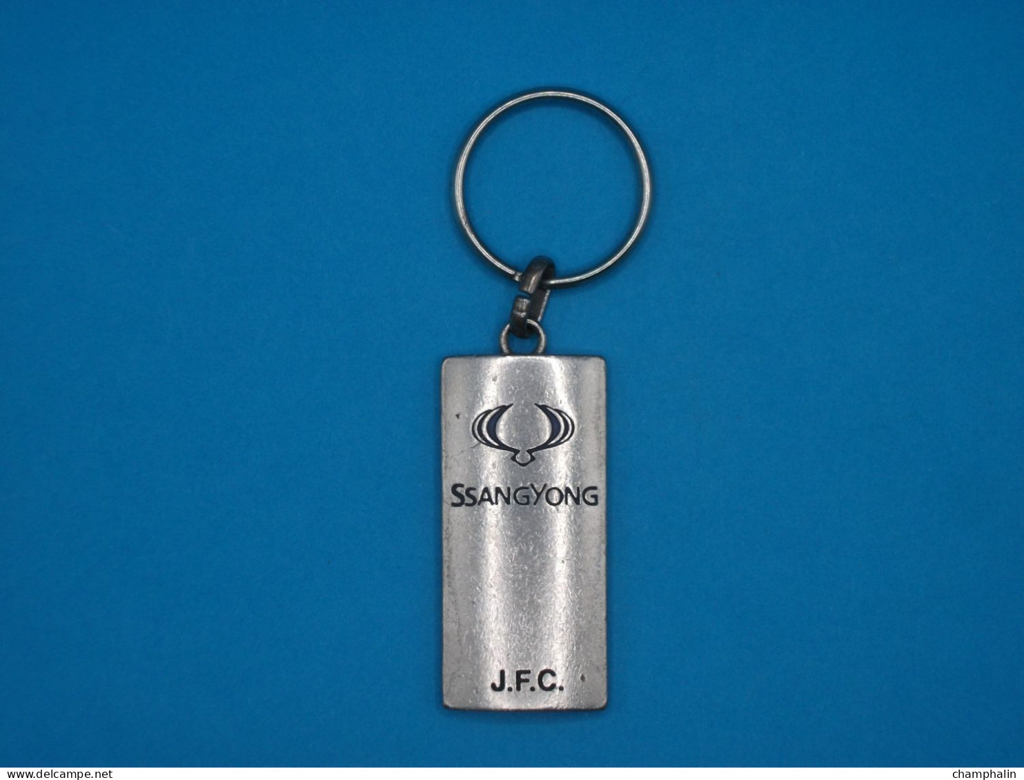 Porte-clé Métal - Ssangyong - J.F.C. Automobile - Www.jfcauto.fr - Je Fais Confiance - Voiture Concessionnaire Garage - Key-rings