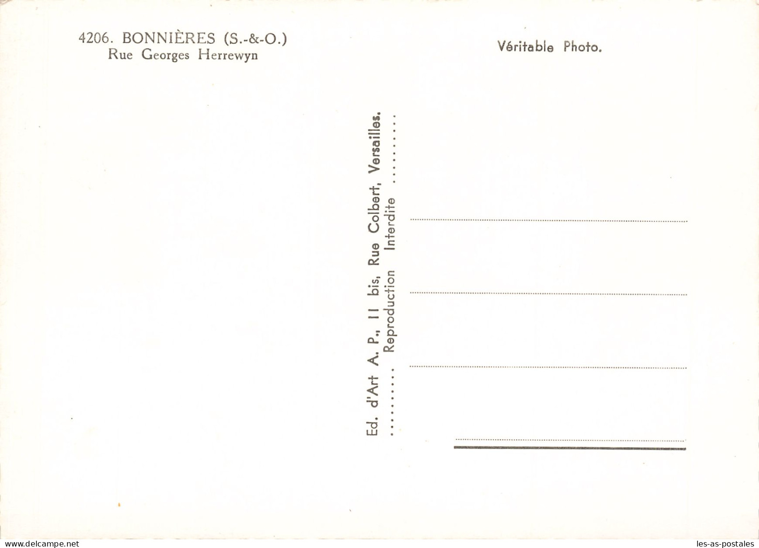 78 BONNIERES RUE GEORGES HERREWYN - Bonnieres Sur Seine