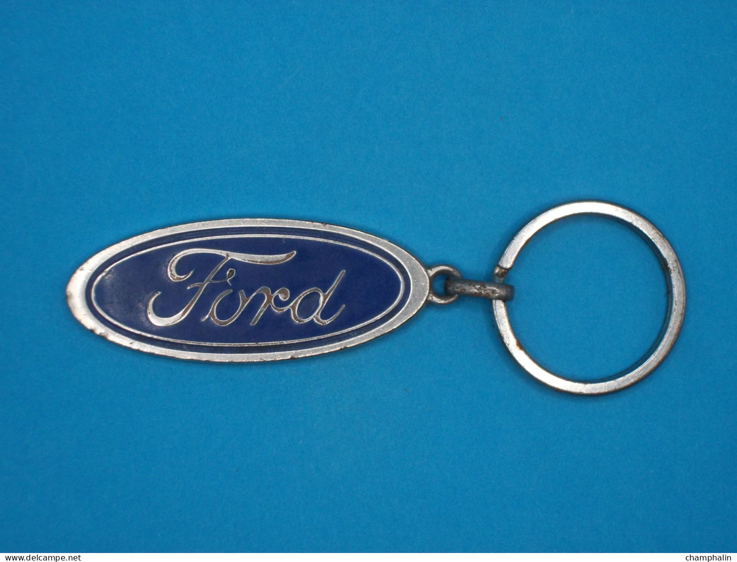 Porte-clé Métal - Ford - Ets Dormoy à Vesoul, Saint-Loup, Luxeuil, Lure (70) - Automobile Voiture Concessionnaire Garage - Key-rings