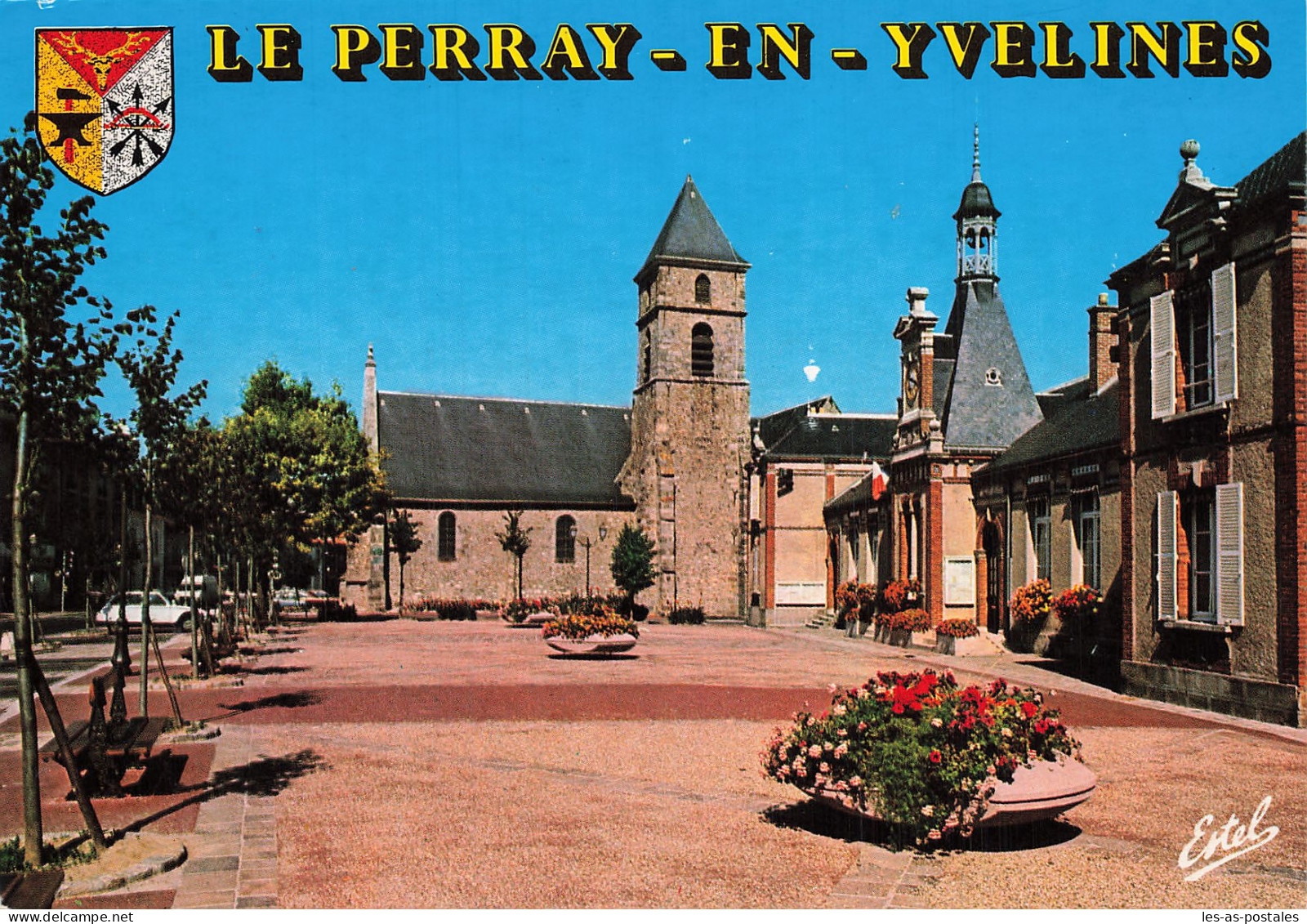 78 LE PERRAY EN YVELINES EGLISE SAINT ELOI ET MAIRIE  - Le Perray En Yvelines