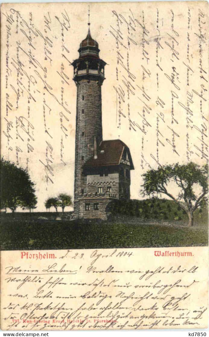 Pforzheim - Wasserthurm - Pforzheim