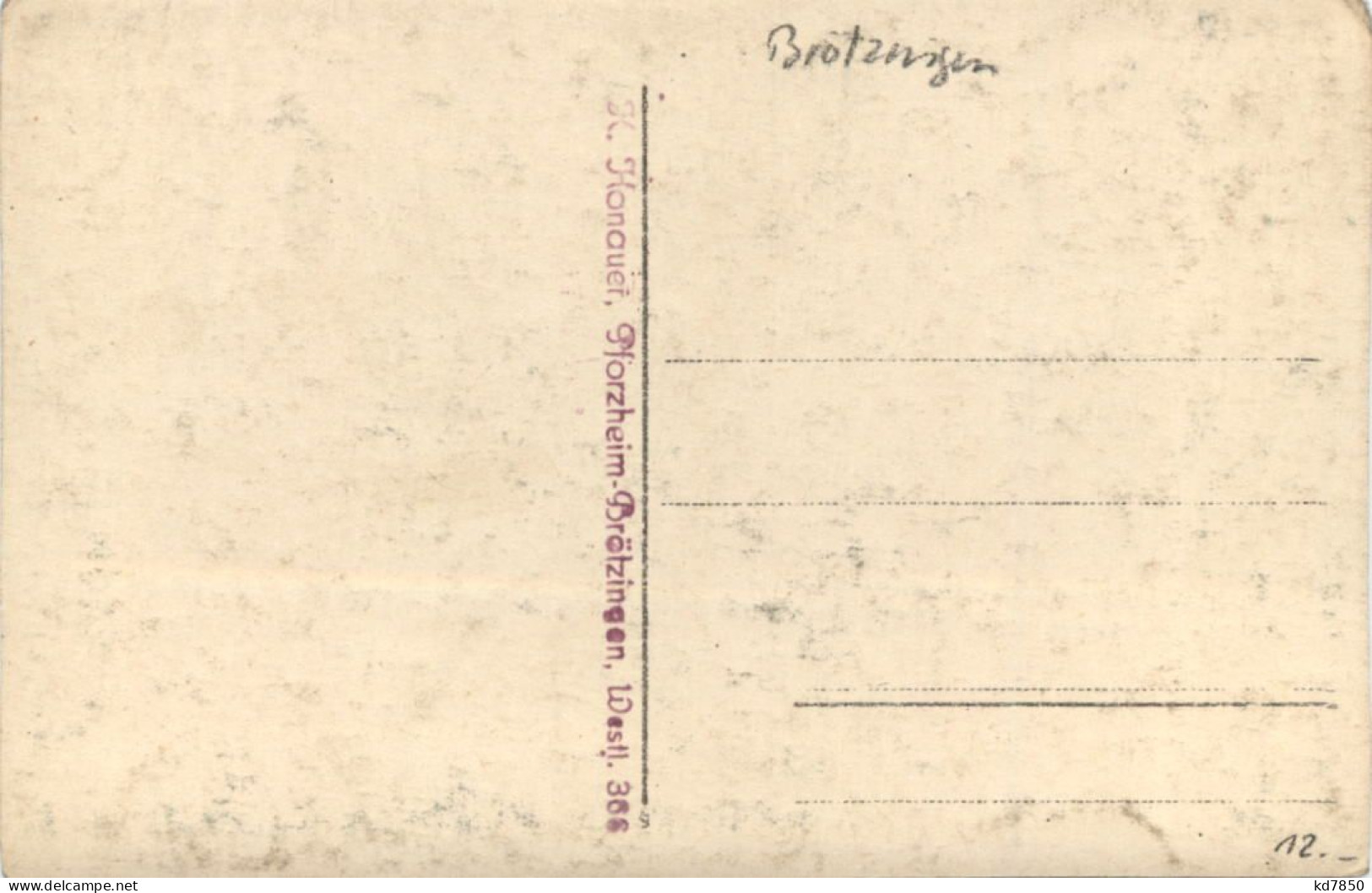 Pforzheim - Brötzingen - Pforzheim