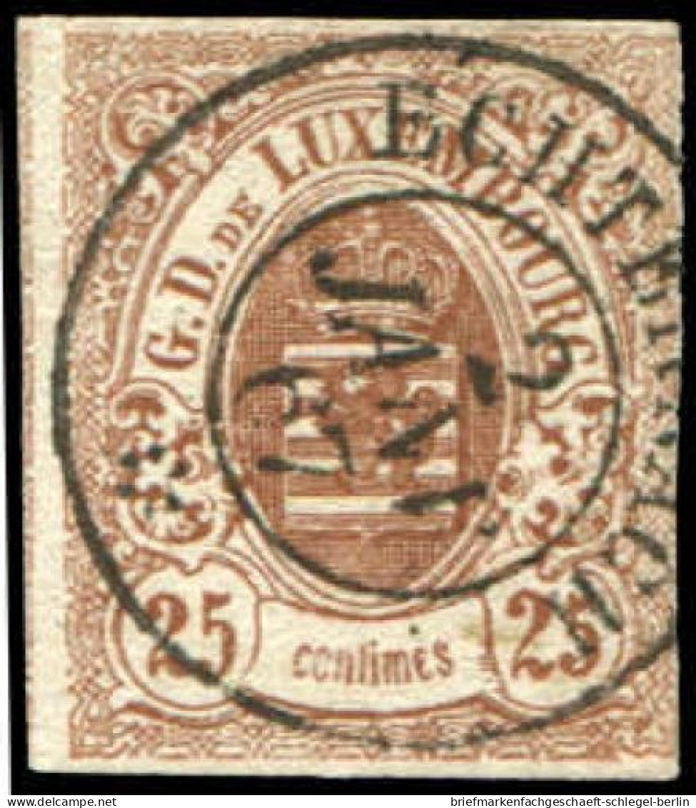 Luxemburg, 1867, 8, Gestempelt - Sonstige & Ohne Zuordnung