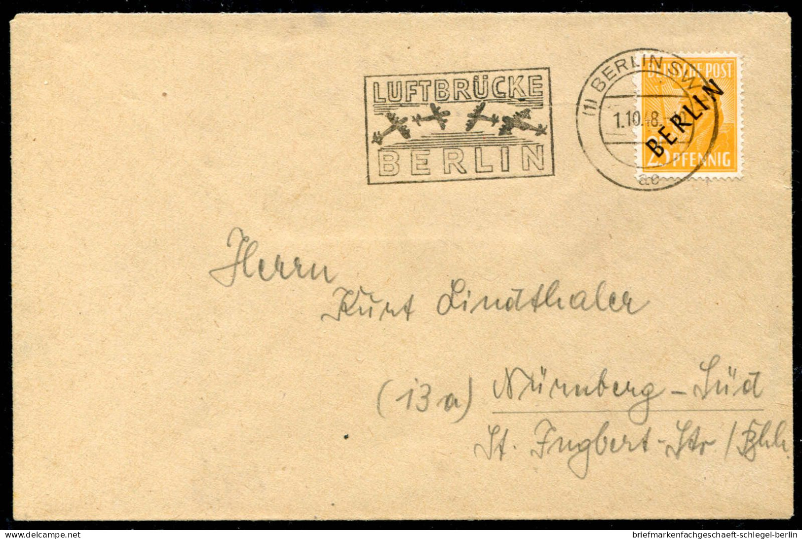 Berlin, 1948, 1-20, Brief