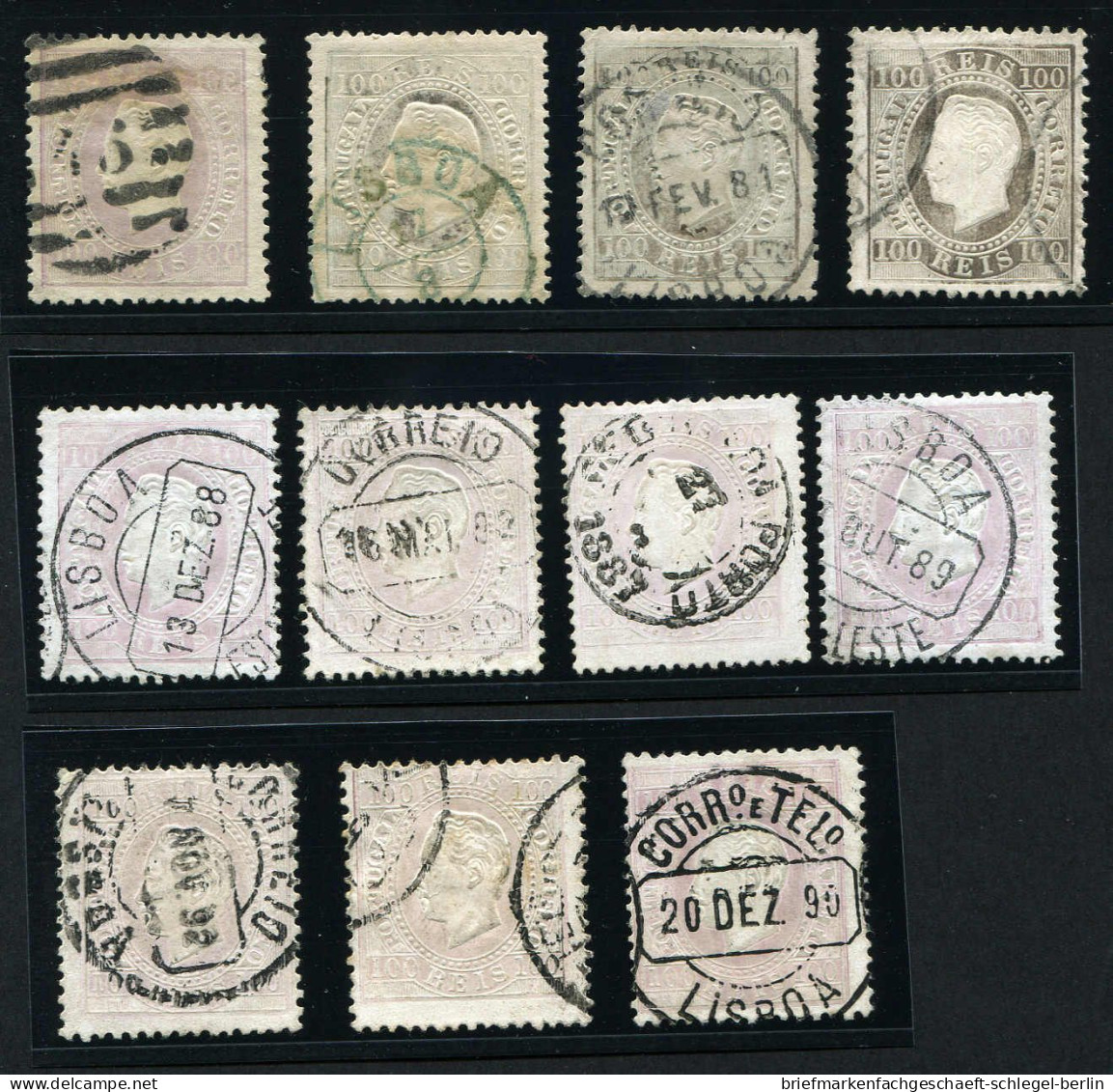 Portugal, 1870, 41 (11), Gestempelt - Autres & Non Classés