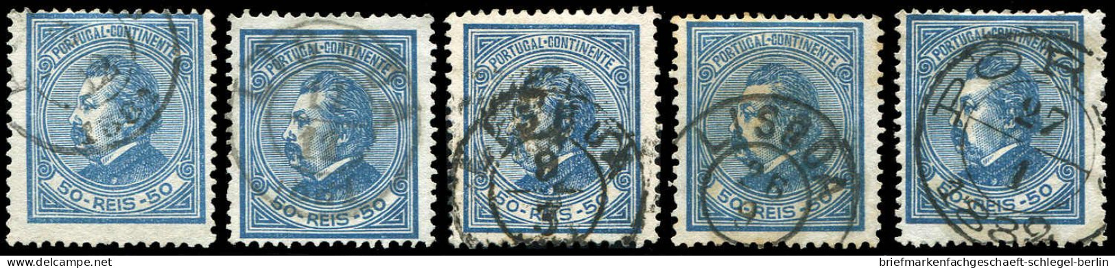 Portugal, 1880, 53 (5), Gestempelt - Autres & Non Classés