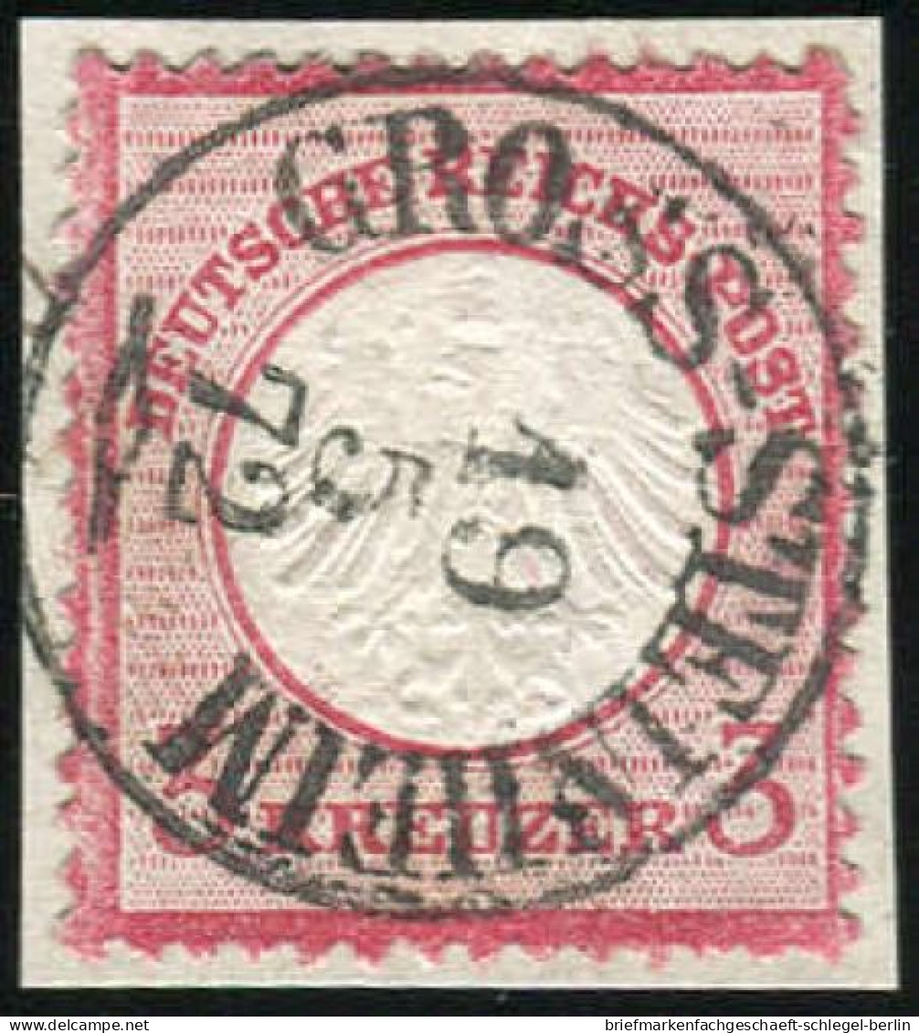 Altdeutschland Thurn & Taxis, 1872, DR 9, Briefstück - Andere & Zonder Classificatie