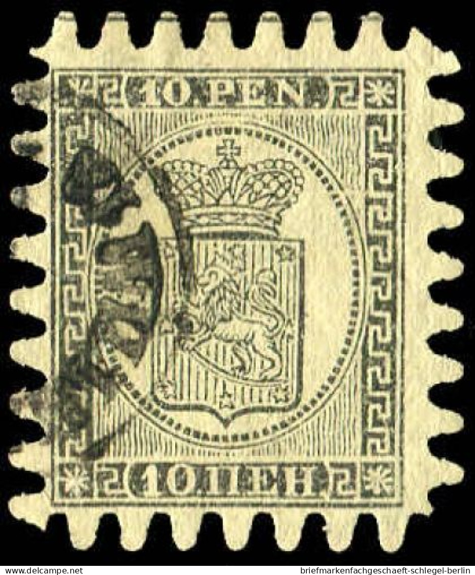 Finnland, 1873, 7 C Y, Gestempelt - Altri & Non Classificati