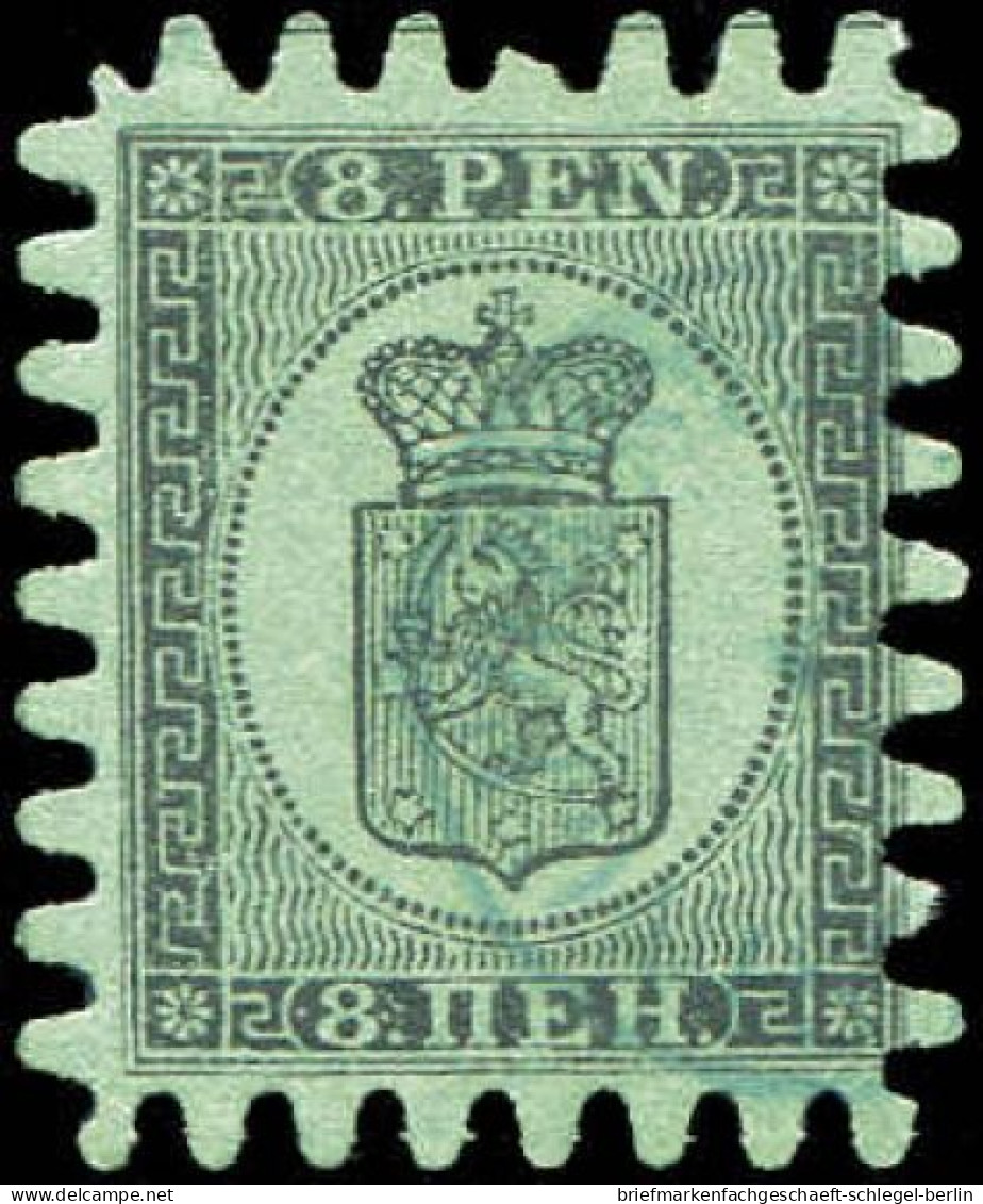 Finnland, 1866, 6 Cx, Gestempelt - Sonstige & Ohne Zuordnung
