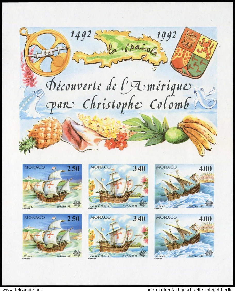 Monaco, 1992, 55, Postfrisch - Sonstige & Ohne Zuordnung