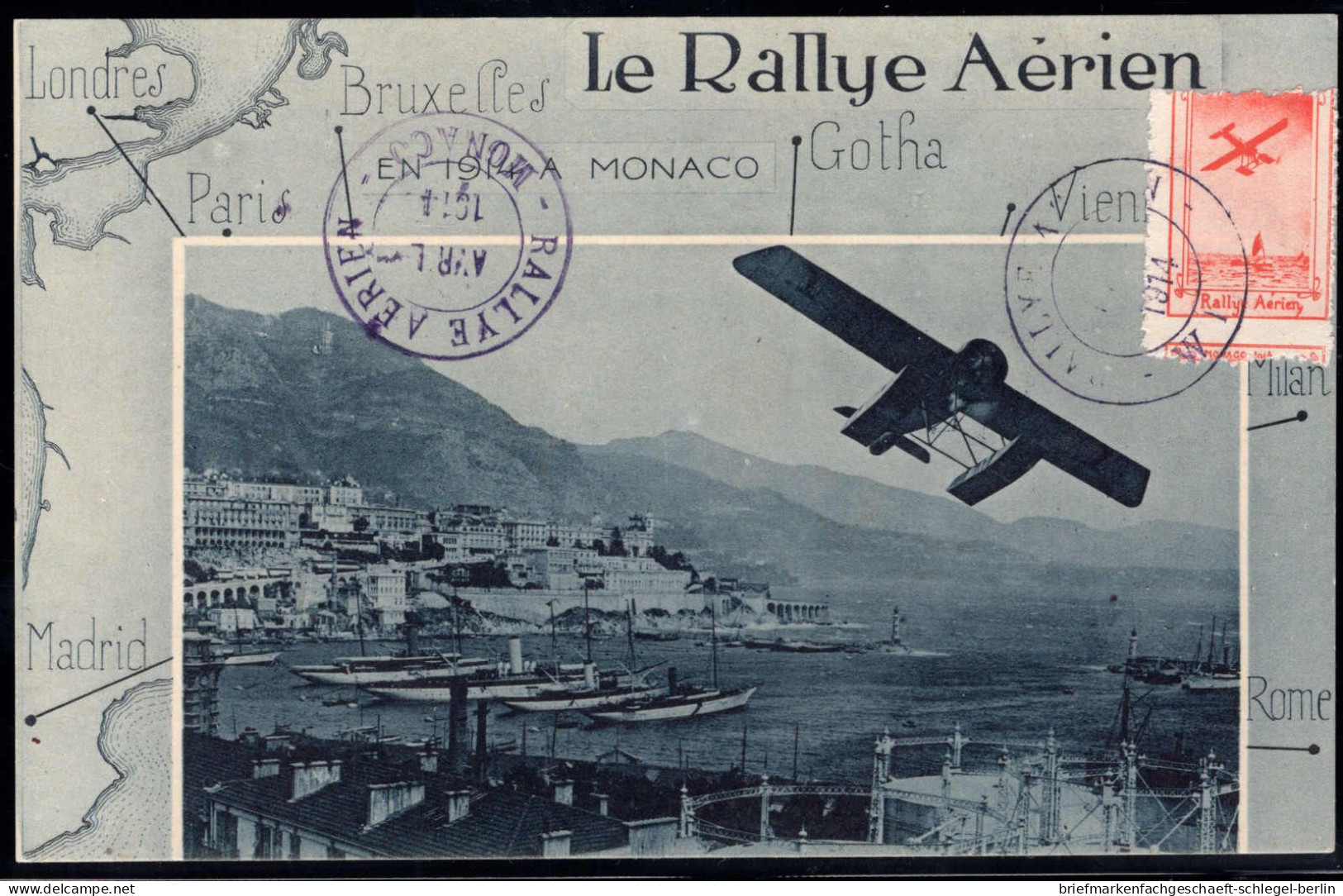 Monaco, 1914, Brief - Other & Unclassified