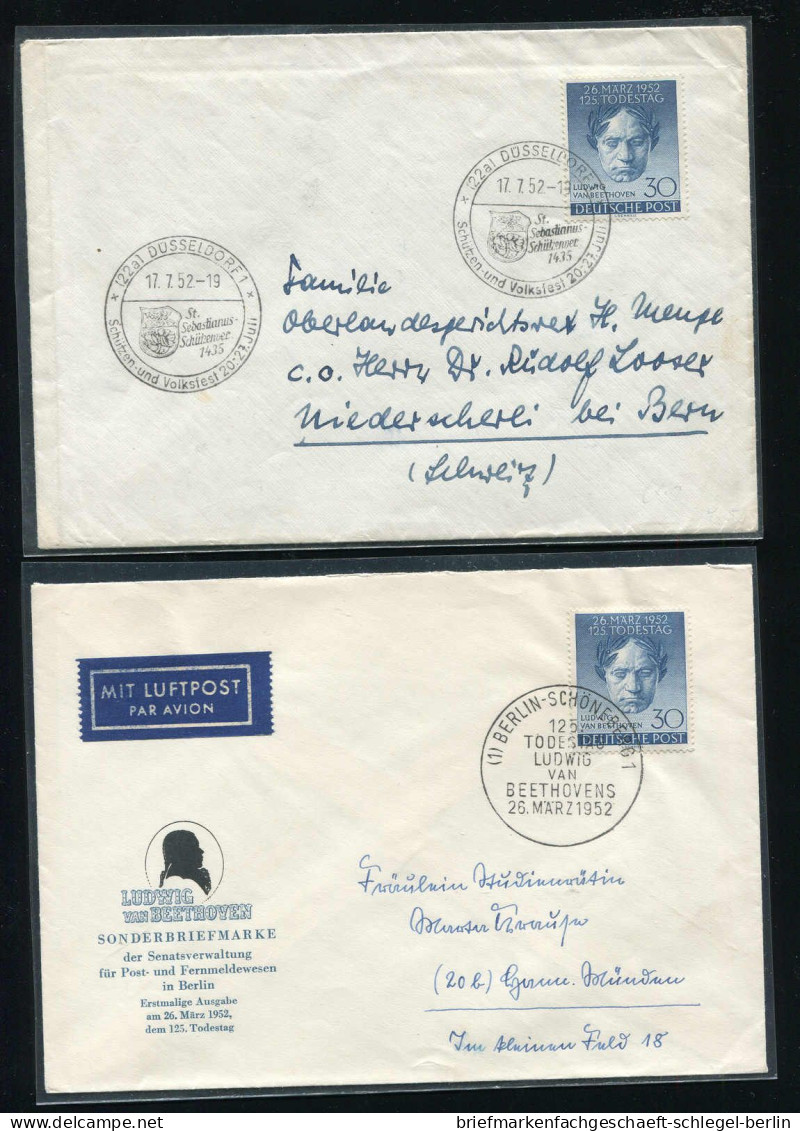 Berlin, 1952, 87, Brief - Other & Unclassified