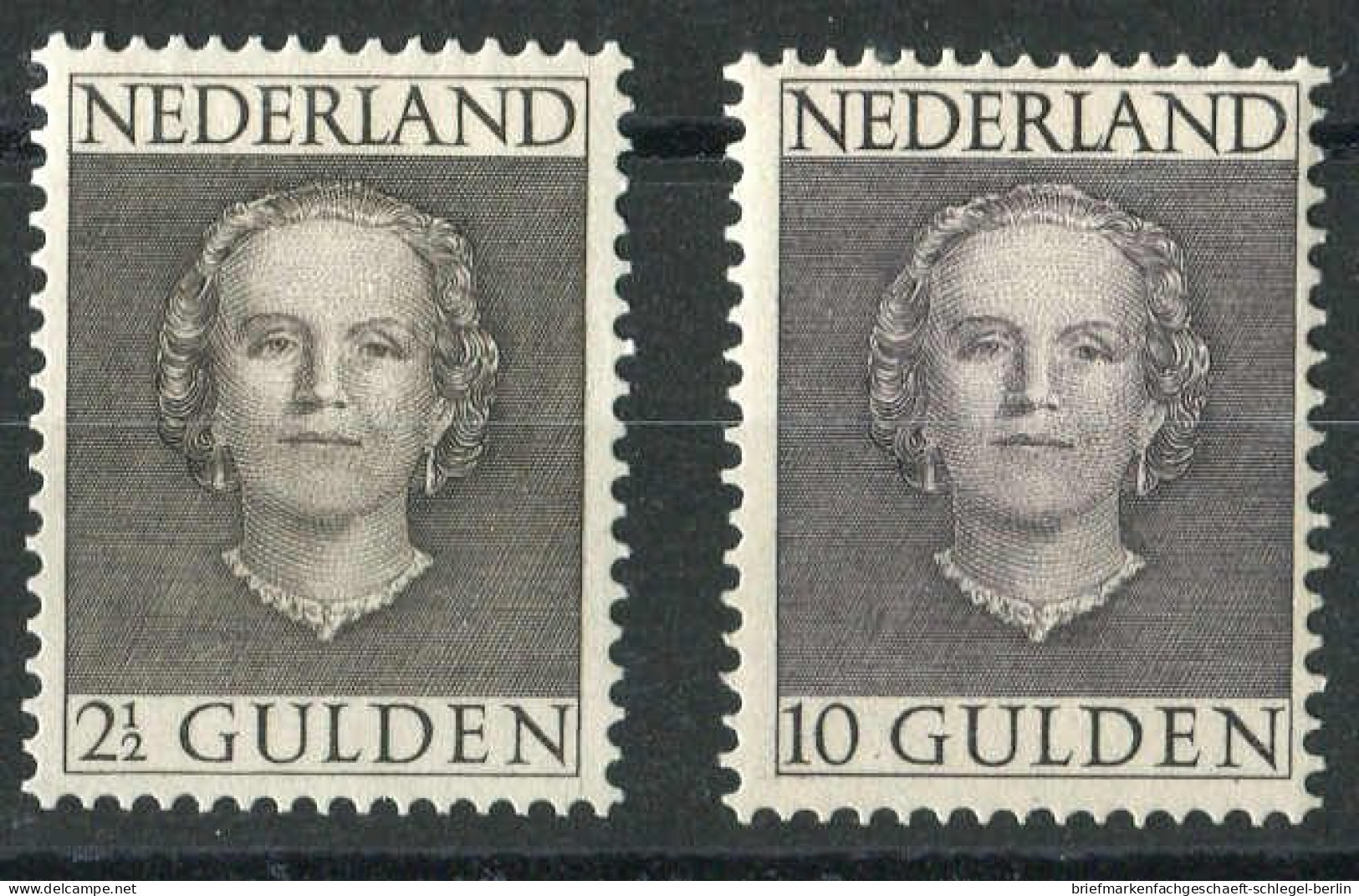 Niederlande, 1949, 541, 543, Ungebraucht - Sonstige & Ohne Zuordnung