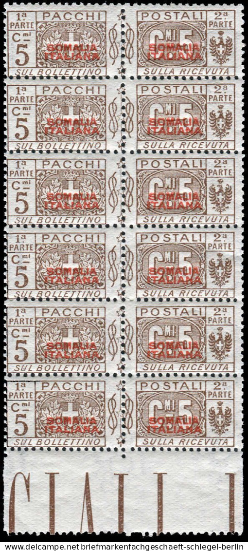 Italienisch Somaliland, 1930, 50, Postfrisch, Viererblock - Other & Unclassified