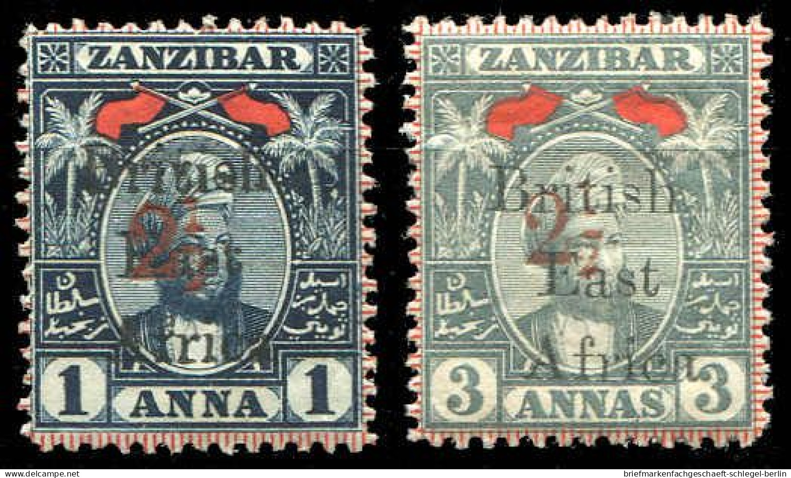 Britisch Ostafrika, 1897, 79/80 I, Ungebraucht - Africa (Varia)