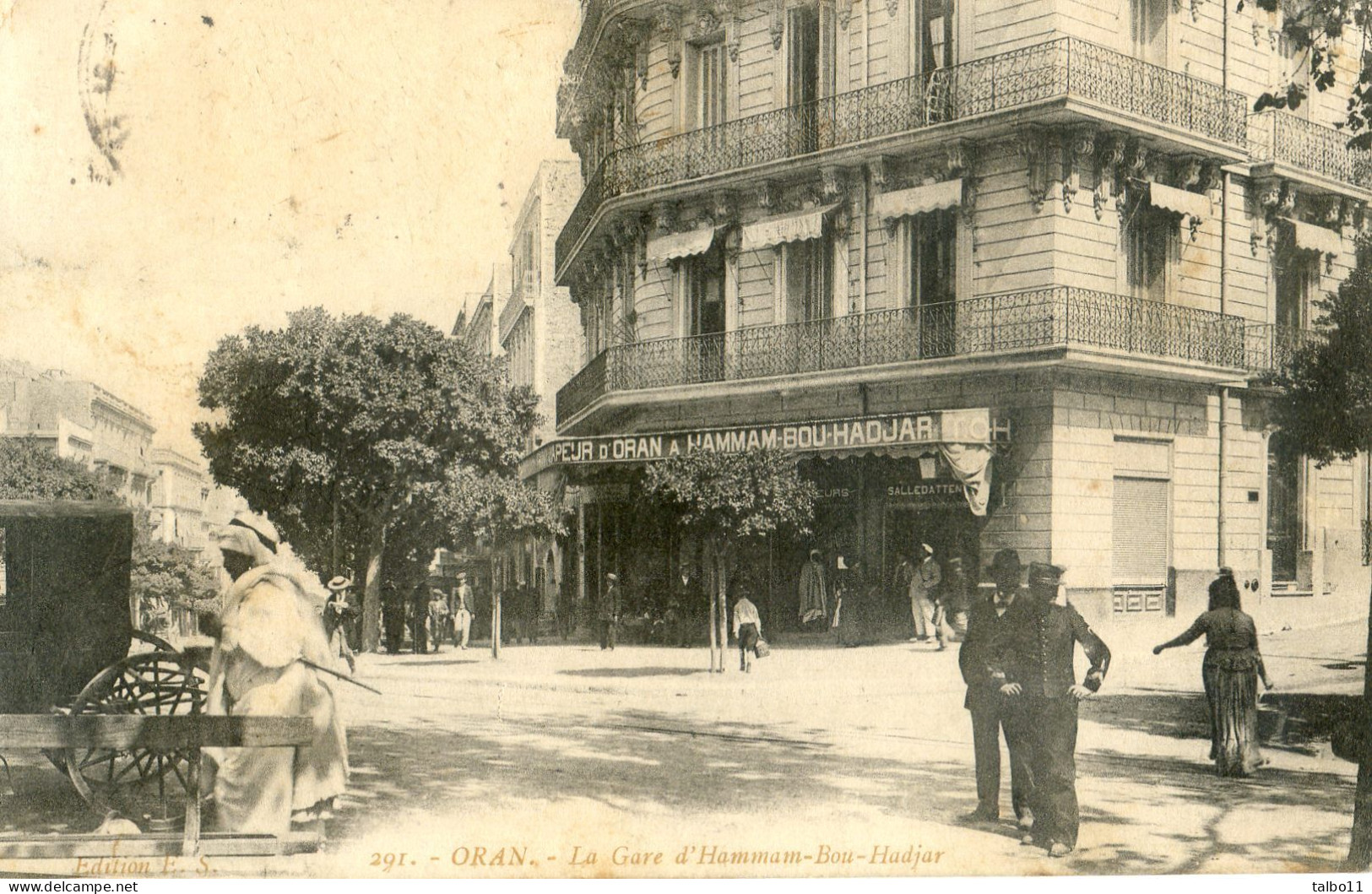 Algerie - Oran - La Gare D'Hammam Bou Hadjar - Oran