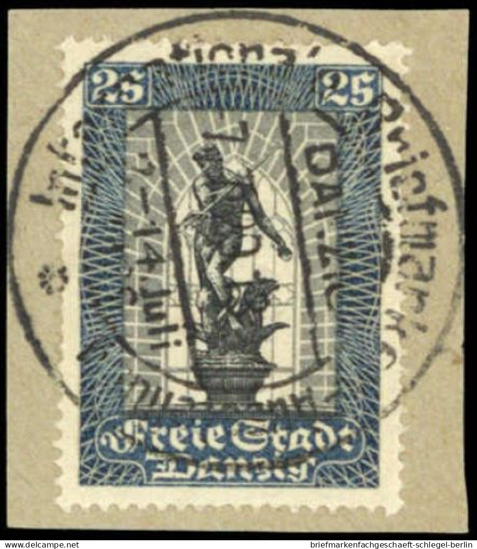 Danzig, 1929, 219 B, Briefstück - Used