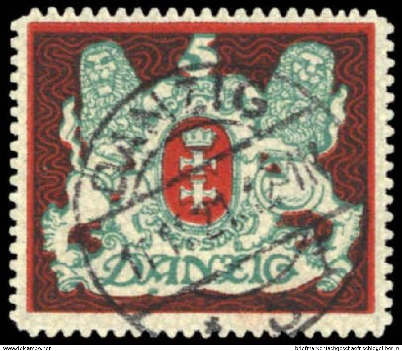 Danzig, 1922, 87 Y, Gestempelt - Used