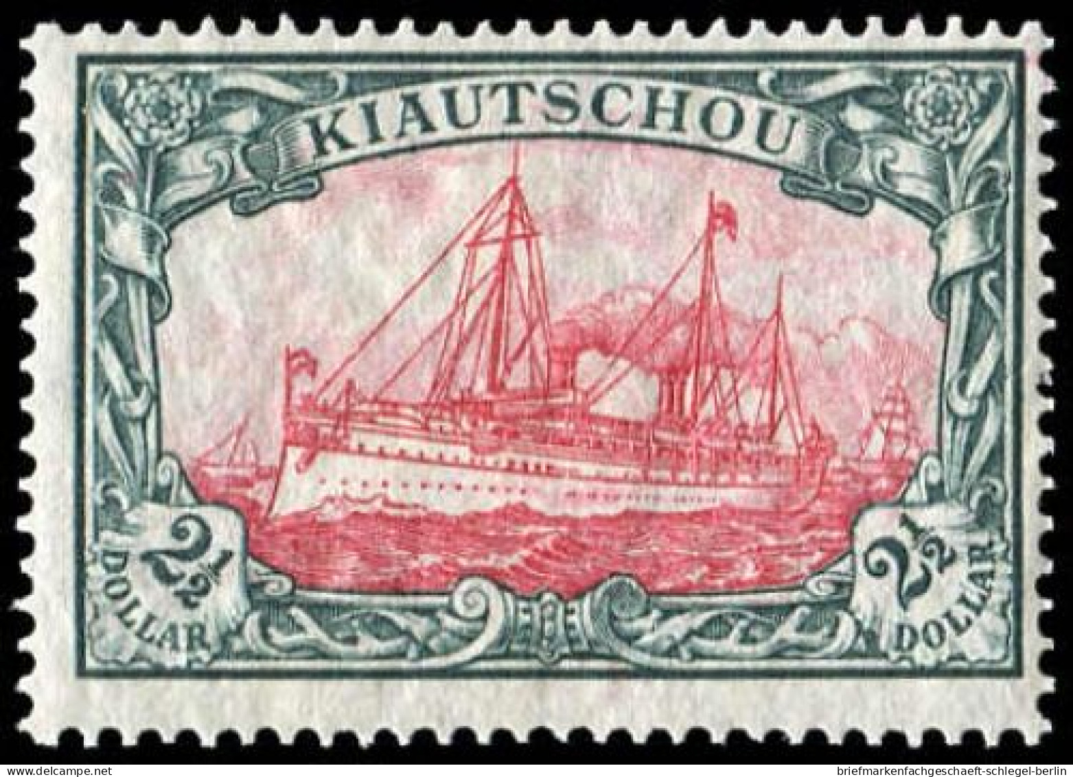 Deutsche Kolonien Kiautschou, 1919, 37 II B, Postfrisch - Kiaochow