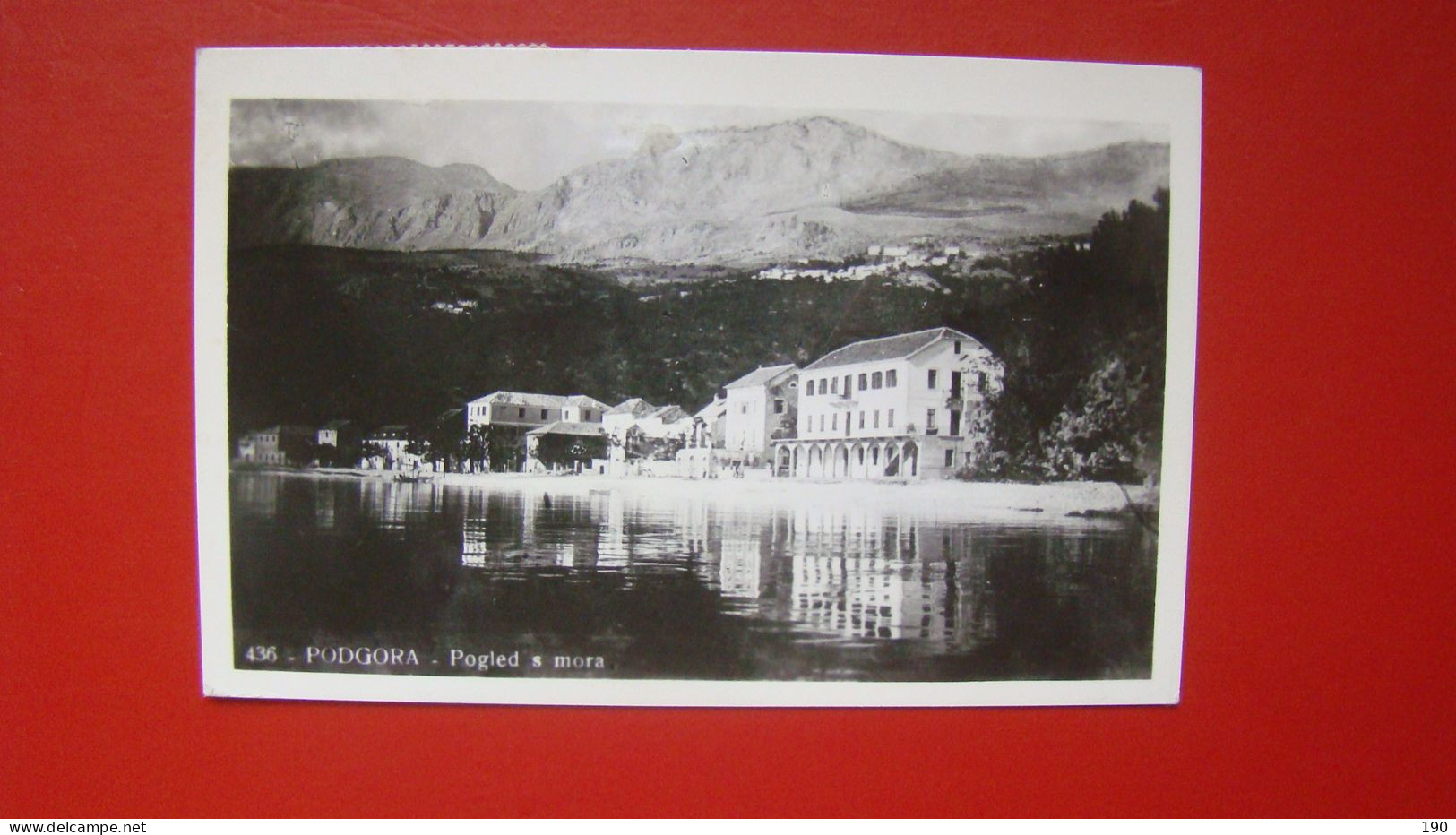 Podgora - Pogled Sa Mora. - Croatia