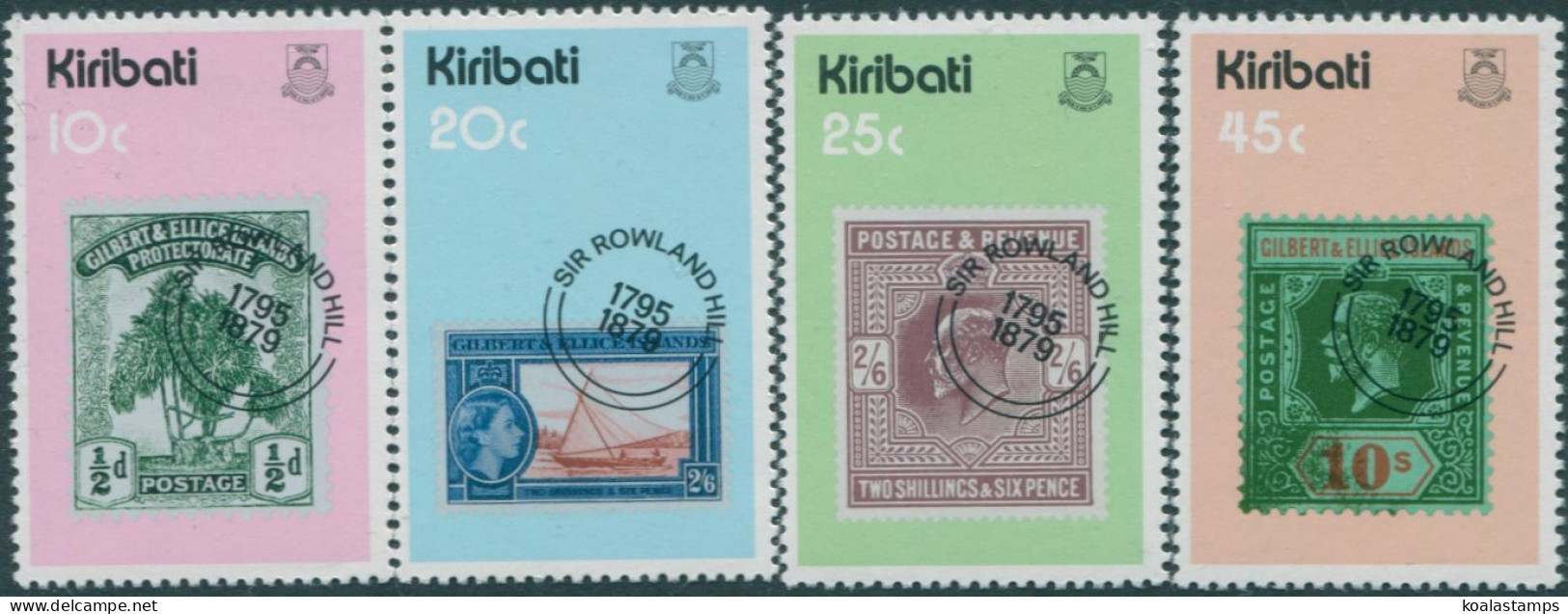 Kiribati 1979 SG100-103 Sir Rowland Hill Set MNH - Kiribati (1979-...)