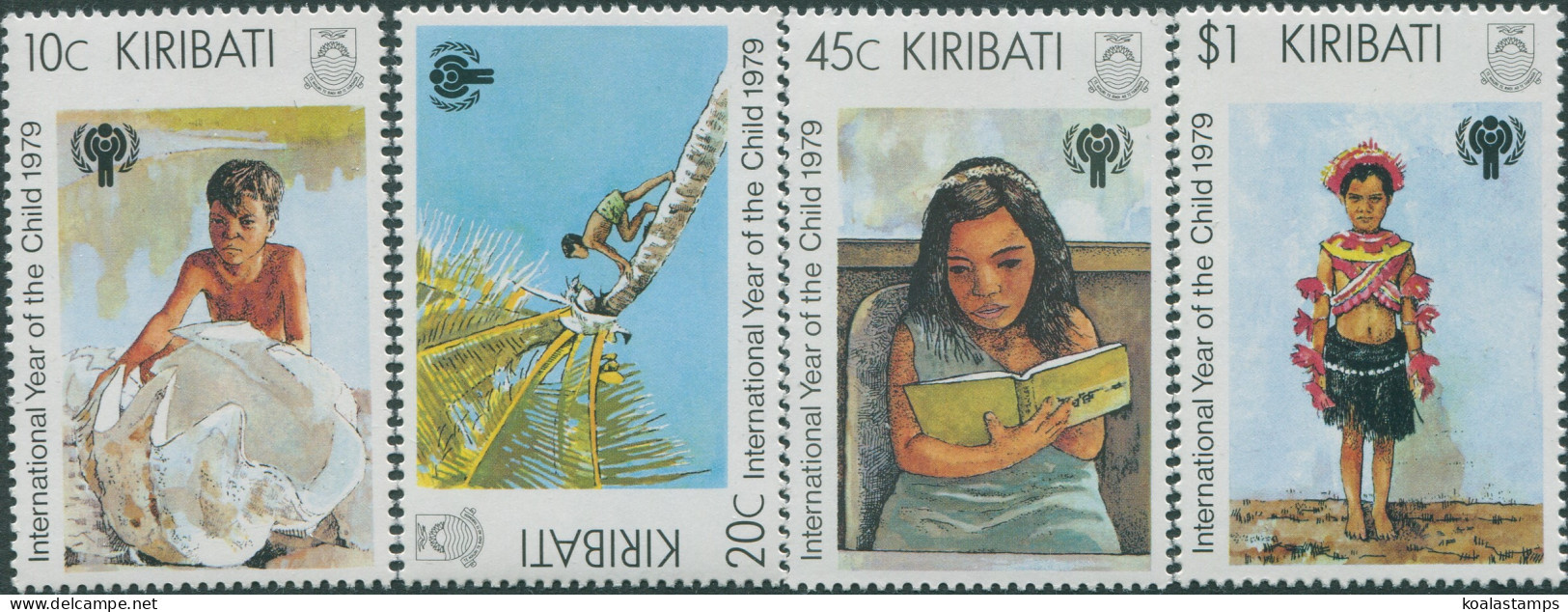 Kiribati 1979 SG105-108 IYC Set MNH - Kiribati (1979-...)