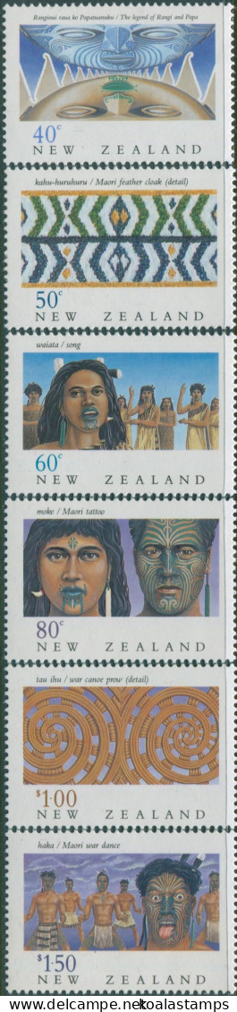 New Zealand 1990 SG1562-1567 The Maori Set MNH - Sonstige & Ohne Zuordnung