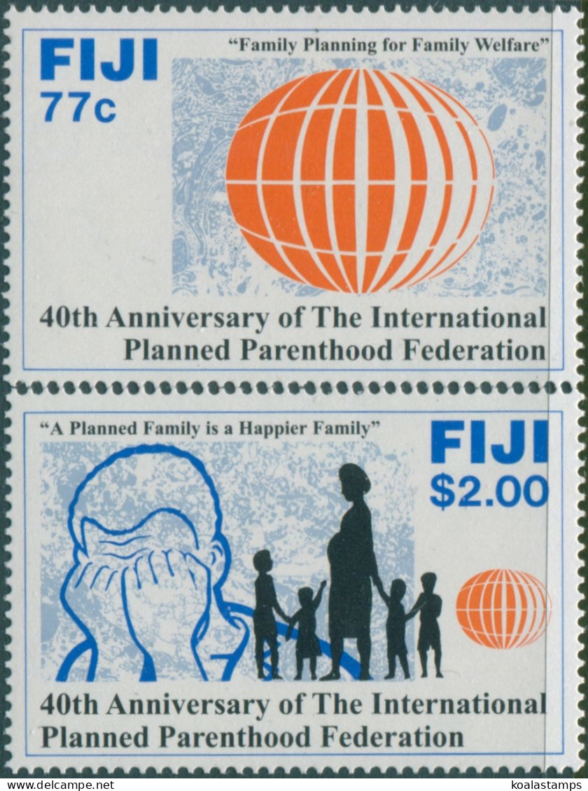 Fiji 1992 SG864-865 Parenthood Set MNH - Fiji (1970-...)