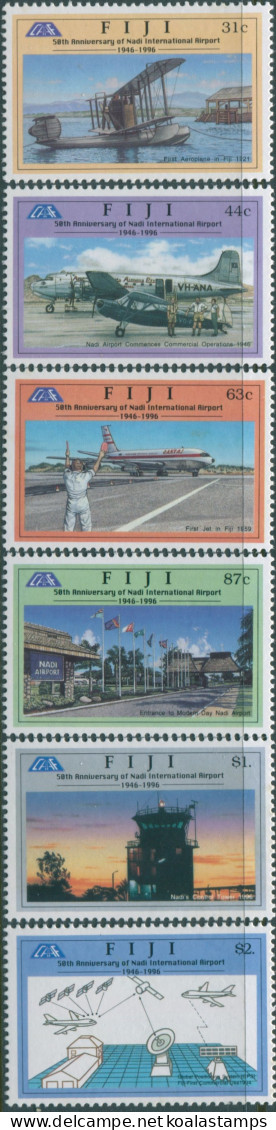 Fiji 1996 SG965-970 Nadi Airport Set MNH - Fidji (1970-...)