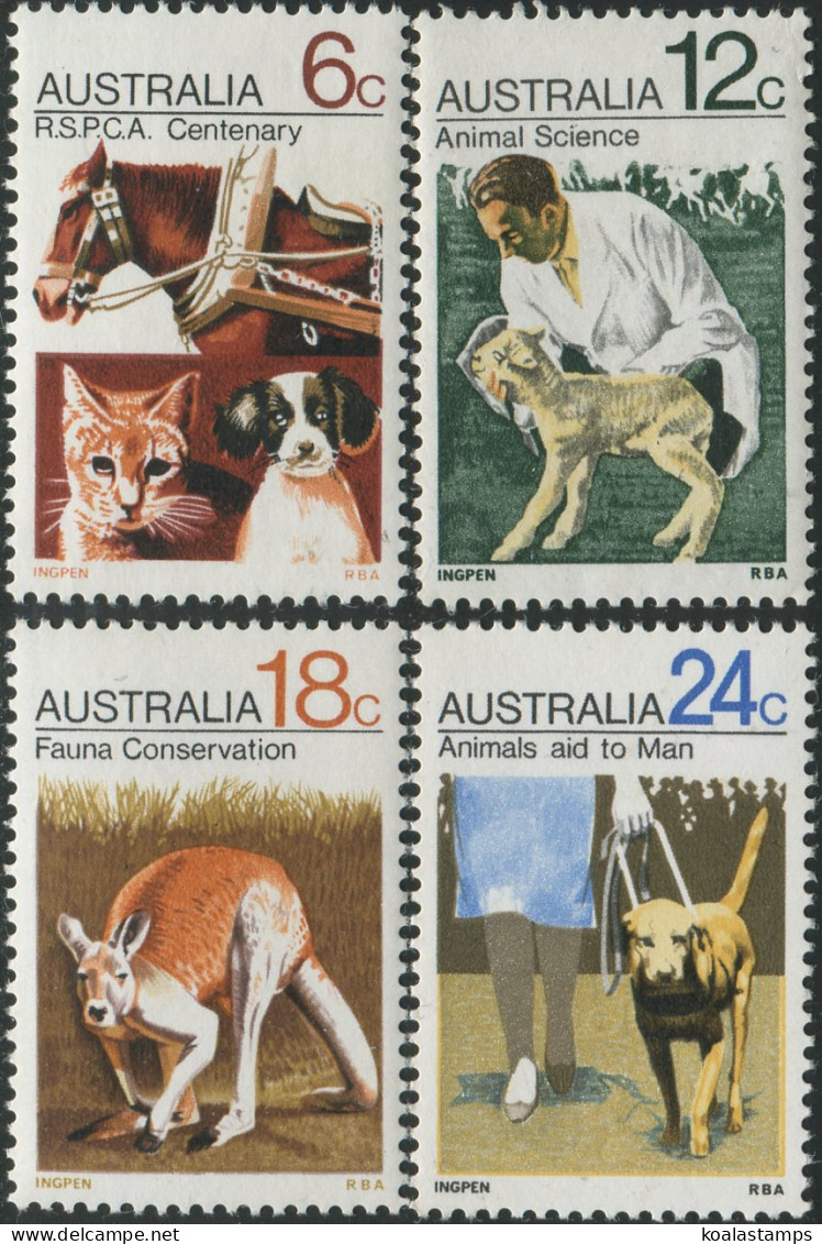 Australia 1971 SG490 Animals Set MNH - Otros & Sin Clasificación