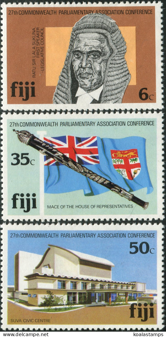 Fiji 1981 SG620-622 CPA Conference Set MNH - Fiji (1970-...)
