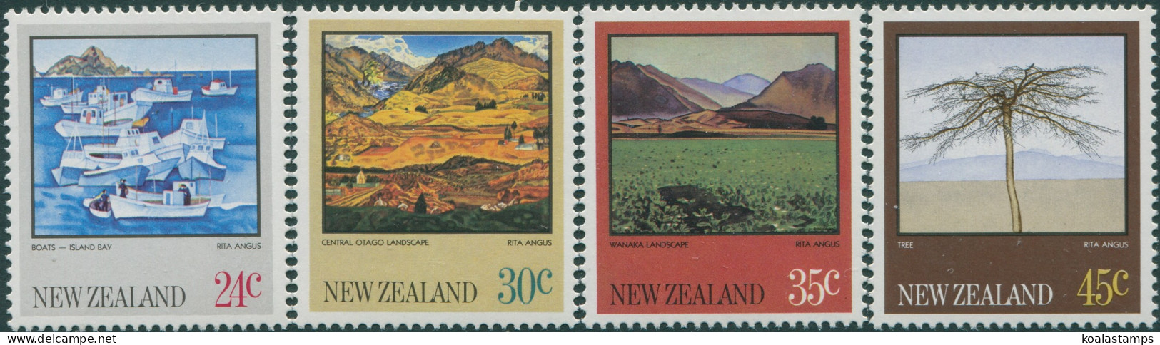 New Zealand 1983 SG1312-1315 Paintings Set MNH - Autres & Non Classés
