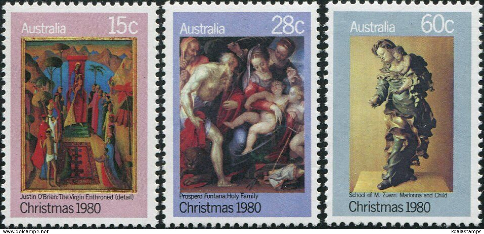 Australia 1980 SG758 Christmas Set MNH - Other & Unclassified