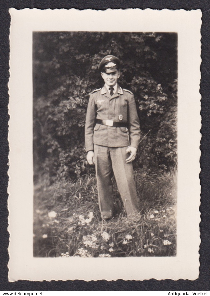 Soldat Soldier / Uniform Wehrmacht / WWII 2. Weltkrieg / Foto Photo Vintage - Other & Unclassified