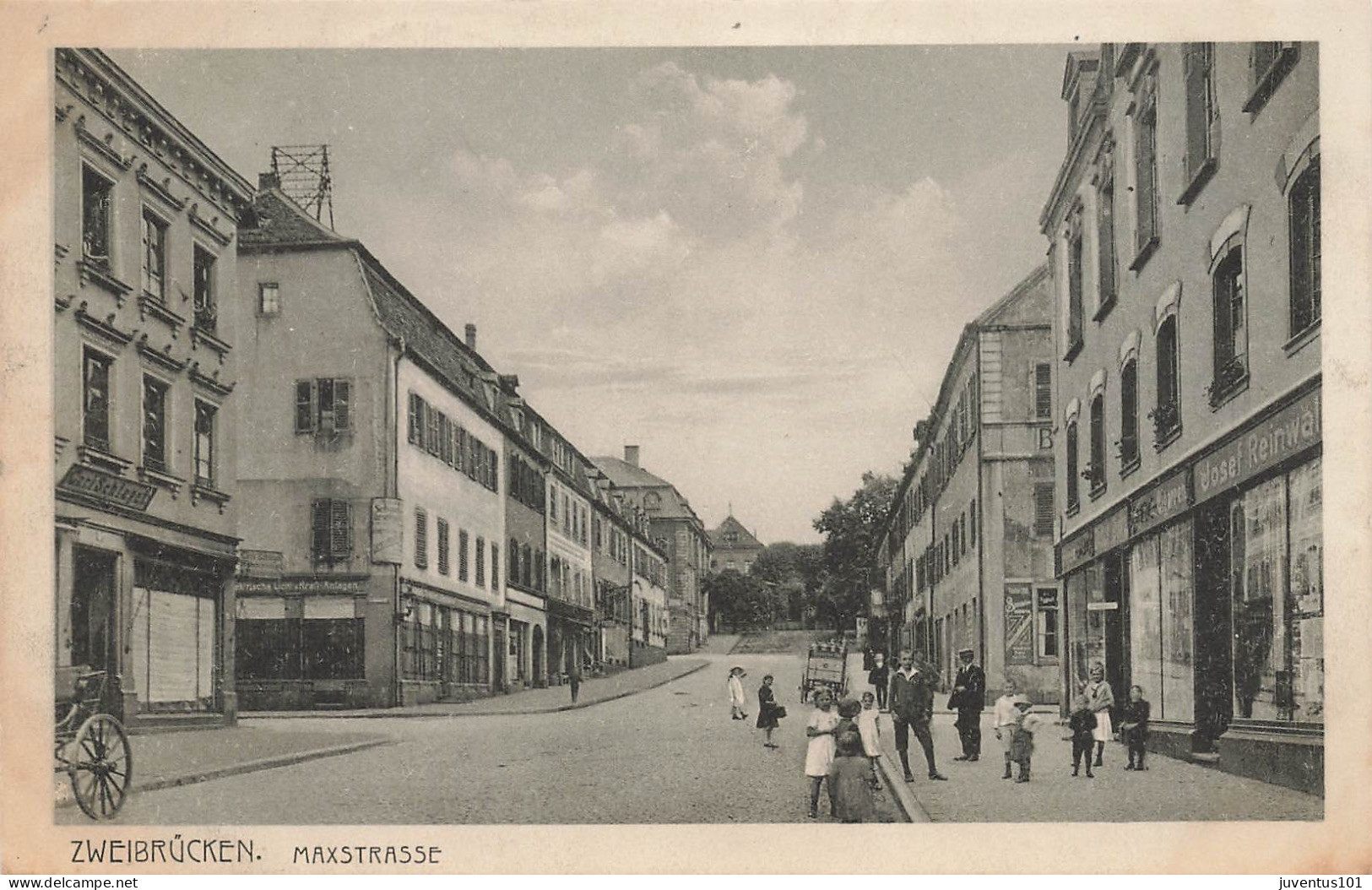 CPA Zweibrücken-Maxstrasse     L2891 - Zweibruecken