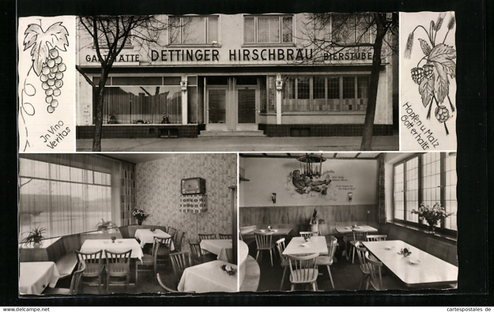 AK Heilbronn A. N., Gaststätte Dettinger Hirschbräu, Salzstr. 48, Inh. Karl Witzelmaier  - Heilbronn