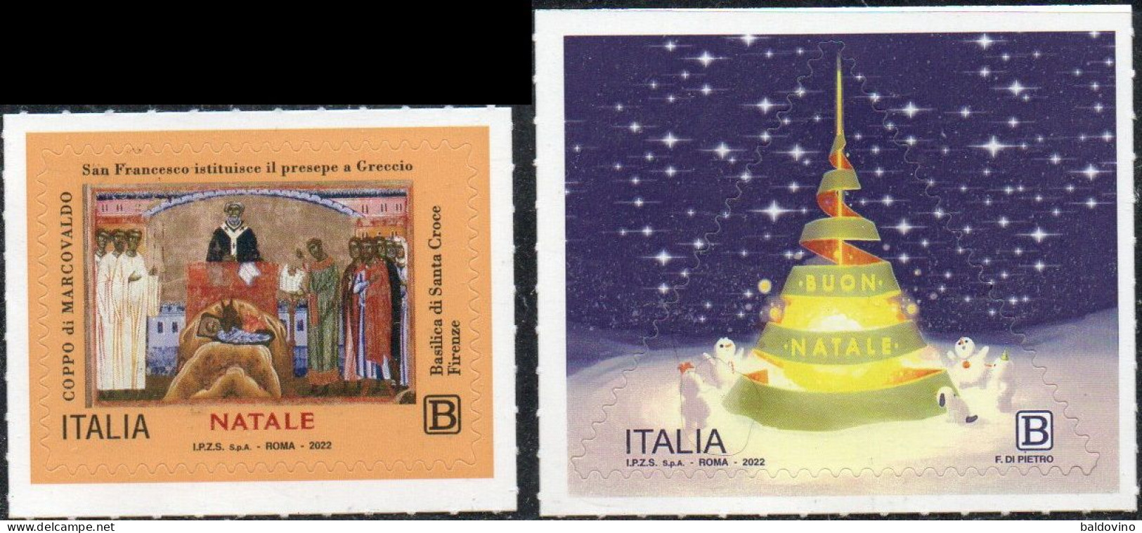 Italia 2022 Natale Serie Completa - 2021-...: Ungebraucht