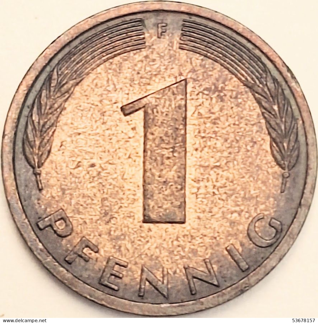 Germany Federal Republic - Pfennig 1983 F, KM# 105 (#4489) - 1 Pfennig