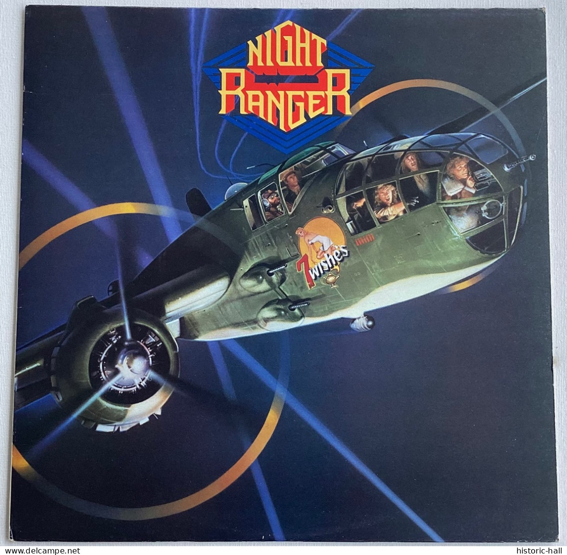 NIGHT RANGER - 7 Wishes - LP - 1985 - Canadian Press - Hard Rock En Metal