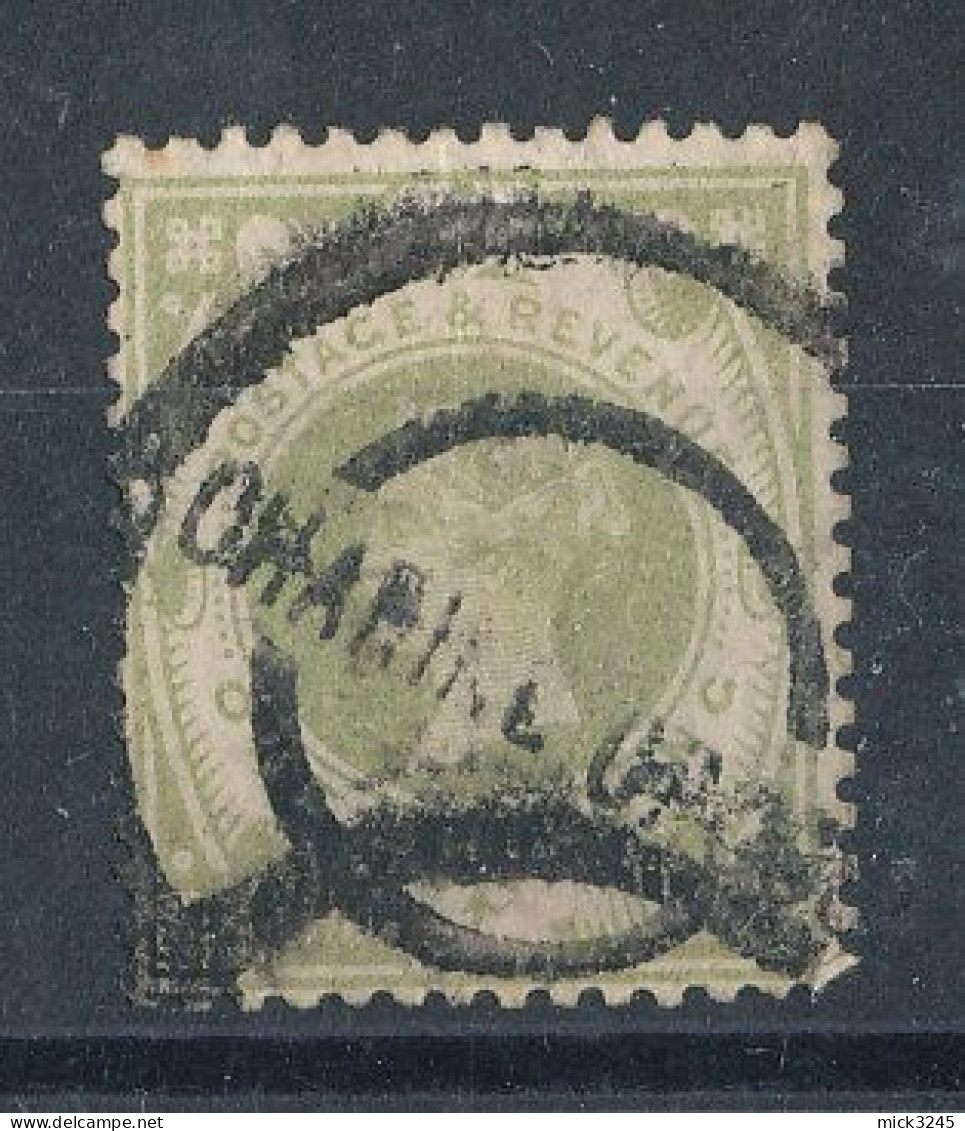 GB N°103 Victoria 1s Vert De 1887-1900 - Gebruikt