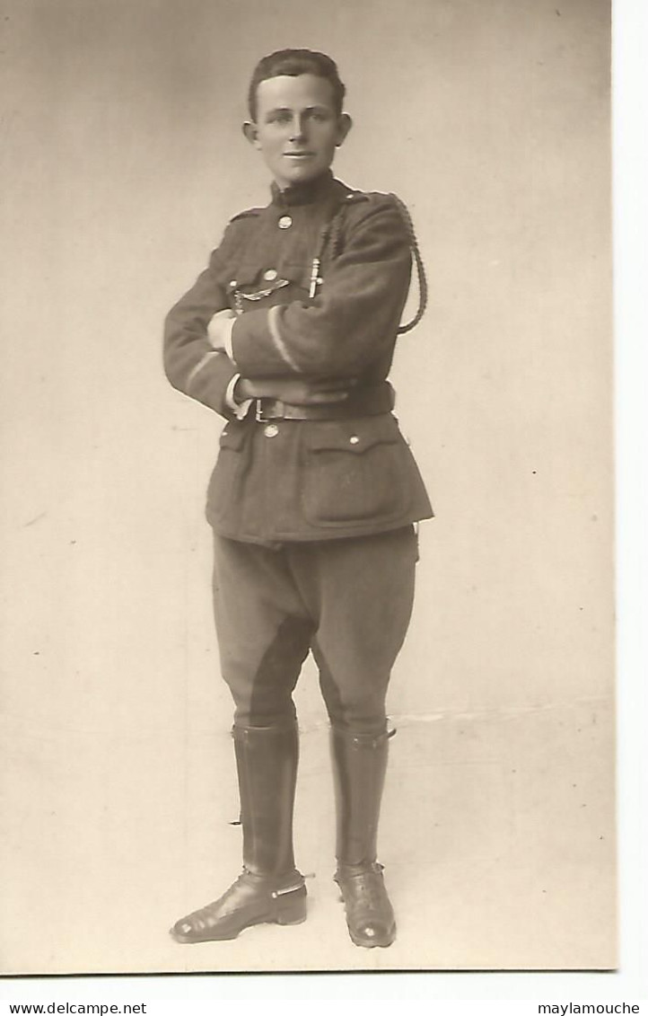Militaire Soldat ( Photo Carte (leo - Uniformen