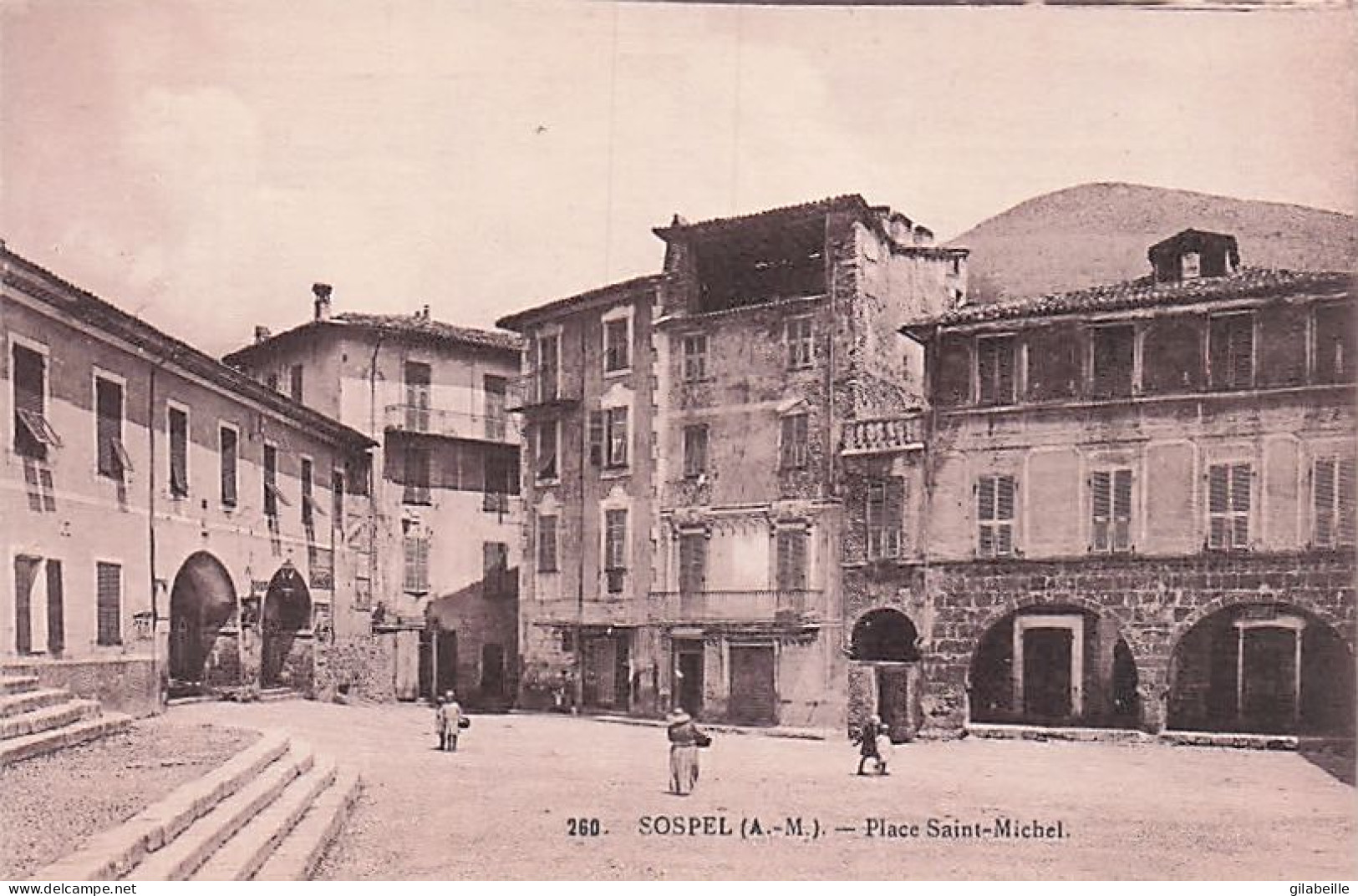 06 - SOSPEL - Place Saint Michel - Sospel